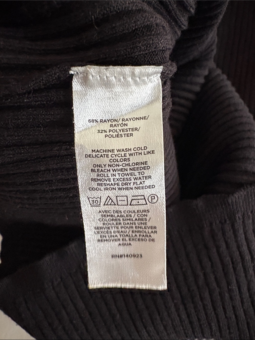 Loft Ribbed Turtleneck - Picture 4 of 4